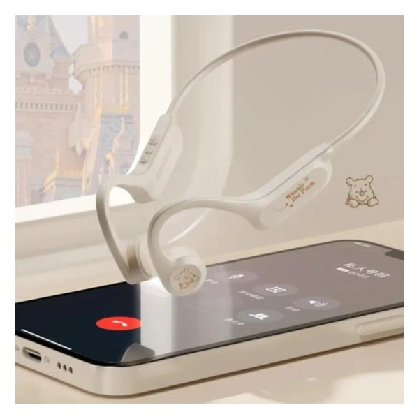 Disney QS-10 Bluetooth Wireless headphones - Winne Beige Online