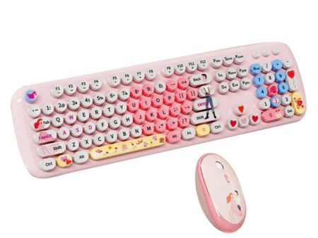 Disney Wireless Keyboard and Mouse - Prince and Princess Cheap