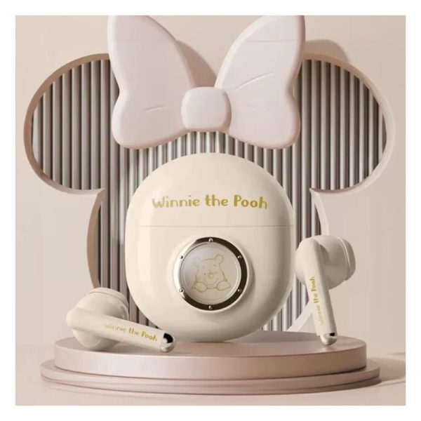 Disney QS-11 Bluetooth Wireless headphones - Winne Beige Online Hot Sale