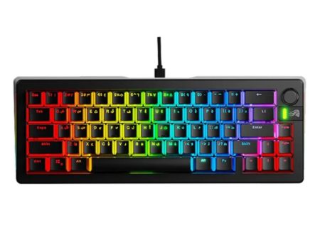 Glorious GMMK 3 Wired Mechanical Gaming Keyboard - 65% Pre-Built   Black   Arabic Online now