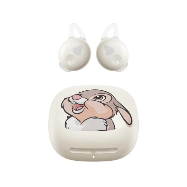 Disney QS-O05 True Wireless Bluetooth Earbuds - Beige Fashion