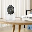 Yesido KM10 Smart Indoor HD Camera - 2.4G   1080 Full HD   WiFi - White Discount