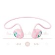 Disney QS-Q2 Bluetooth Wireless Sport headphones - Pink Fashion