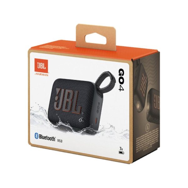 JBL Go 4 Ultra-Portable Bluetooth Speaker - 5.3   Black Cheap