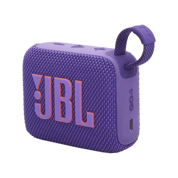 JBL Go 4 Ultra-Portable Bluetooth Speaker - 5.3   Purple Online Hot Sale