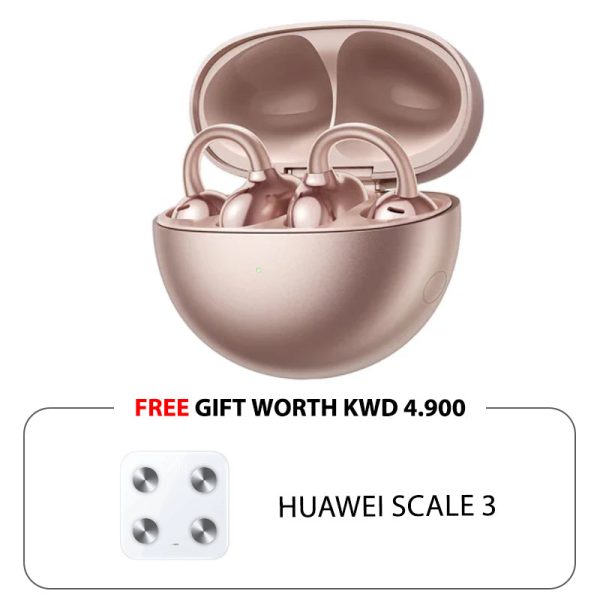 Huawei FreeClip Wireless Earbuds - Rose Gold Online now