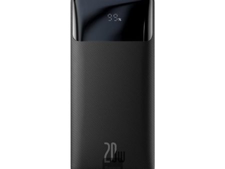 Baseus BiPow Digital Display Power Bank - 20000mAh   20W   Black Hot on Sale