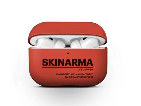 SKINARMA Spunk Case - Airpods Pro 2   Orange Hot on Sale