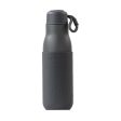 Eltoro Stainless Steel Bottle - 500ml   Grey with Grey Sleeve Cheap