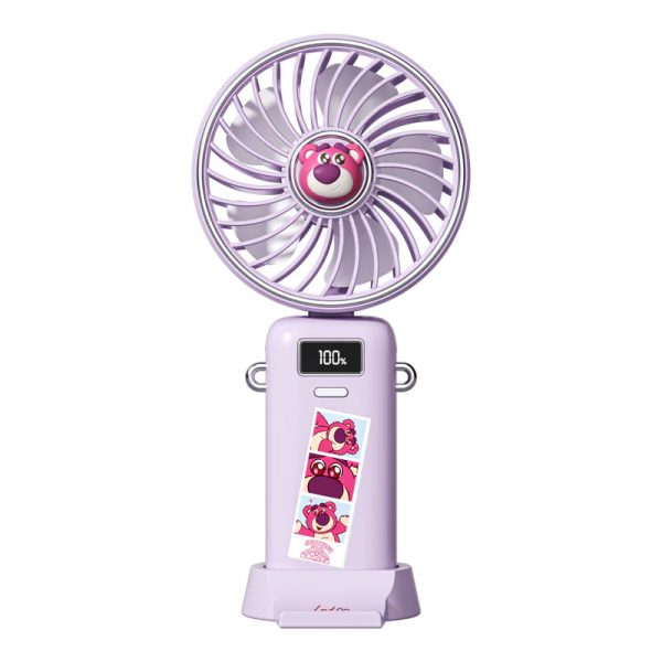 Disney QS-F03 Portable Handheld Fan - Purple Supply