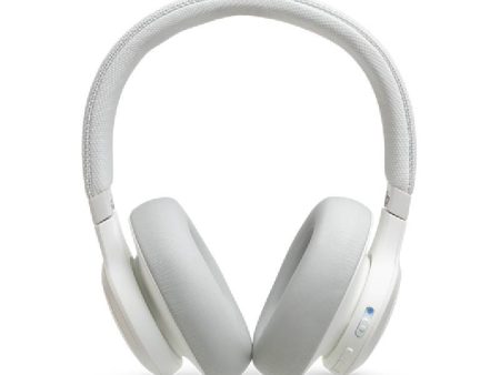 JBL Live 650BTNC Noise Cancelling Headphones - Over-Ear   Wireless   White For Sale