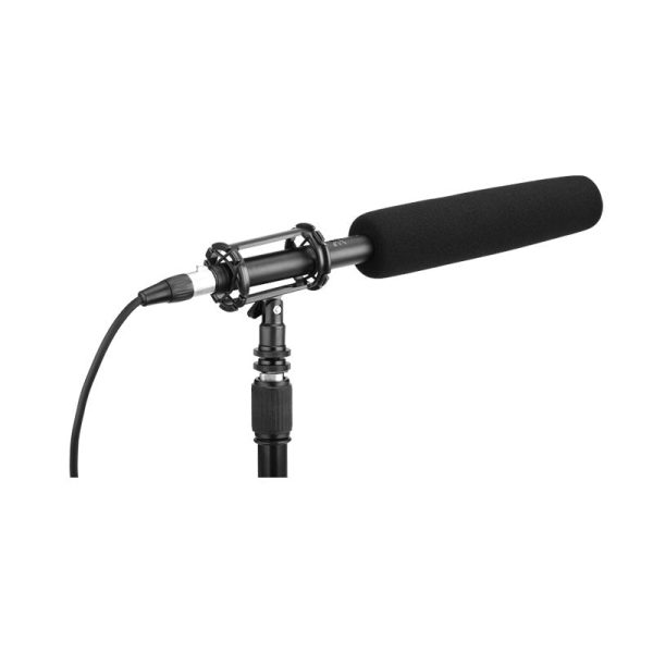 BOYA BY-BM6060L Professional Shotgun Microphone - 60Hz   3-Pin XLR - Black Discount