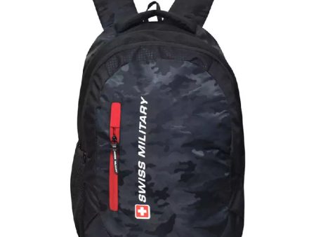 Swiss Military Sling Arrow Backpack - Black Camo For Sale