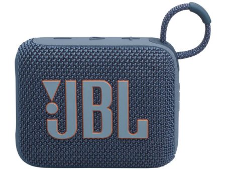 JBL Go 4 Ultra-Portable Bluetooth Speaker - 5.3   Blue Fashion