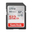 SanDisk Ultra SDHC UHS-I and SDXC UHS-I Card - 512GB   Up to 150MB s Hot on Sale