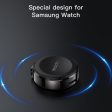 Yesido DS19 Samsung Smart Watch Portable Charger Magnetic Wireless Charger 2.5W   USB   Type-C - Black For Discount