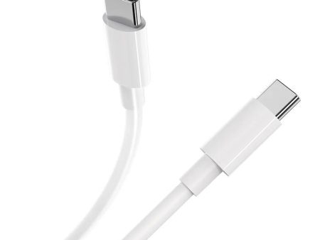 Borofone X51 Charging Data Cable Type-C to Type-C - White For Sale