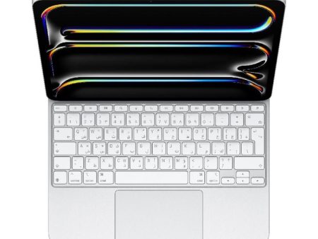 Apple Magic Keyboard - iPad Pro 11 M4 (2024)   English Arabic   White - Keyboard Discount