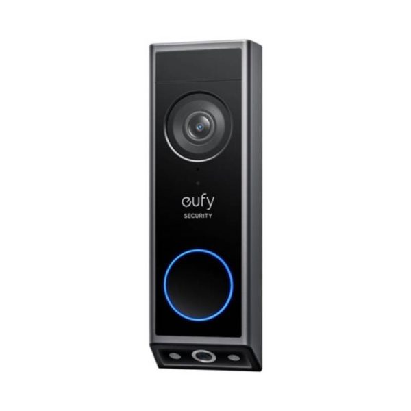 Eufy Video Doorbell E340 Kit With Chime 2K Dual Cameras - Black Online Hot Sale