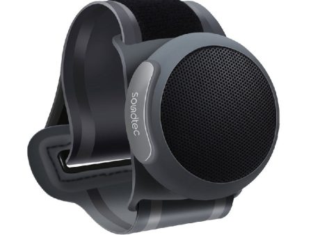 Porodo Soundtec Wristsound Active Wireless Speaker - Black Discount