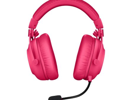 Logitech PRO X2 LIGHTSPEED Gaming Headset -  Wireless   Bluetooth   Pink Online Hot Sale