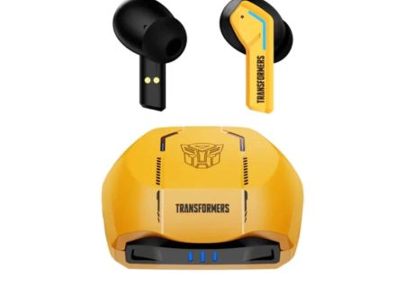 Transformers TF-T06 Wireless Bluetooth Earbuds - Yellow For Sale