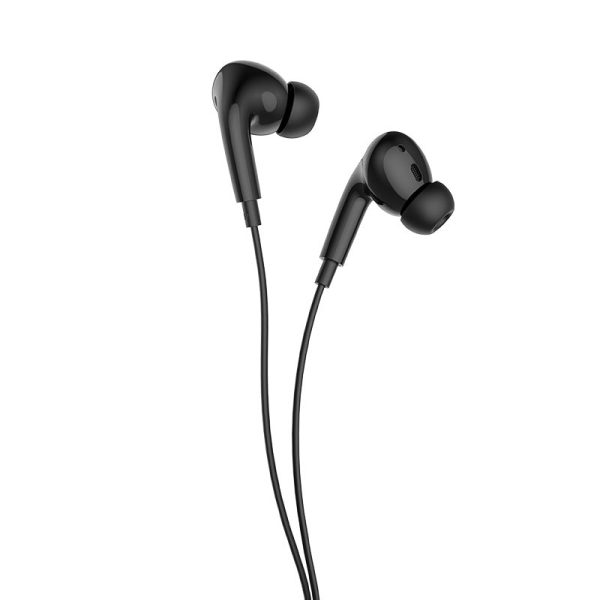 HOCO M1 Pro Wired Earphones - USB-C   12 mm   Black Supply