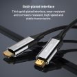 Yesido HM11 Braided 8K Ultra HDTV Extension Cable - 1.8M   240Hz   48Gbps   HDMI - Black Hot on Sale