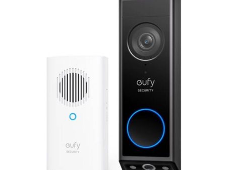 Eufy Video Doorbell E340 Kit With Chime 2K Dual Cameras - Black Online Hot Sale