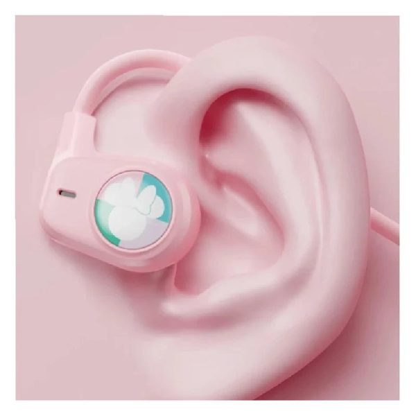 Disney QS-Q2 Bluetooth Wireless Sport headphones - Pink Fashion