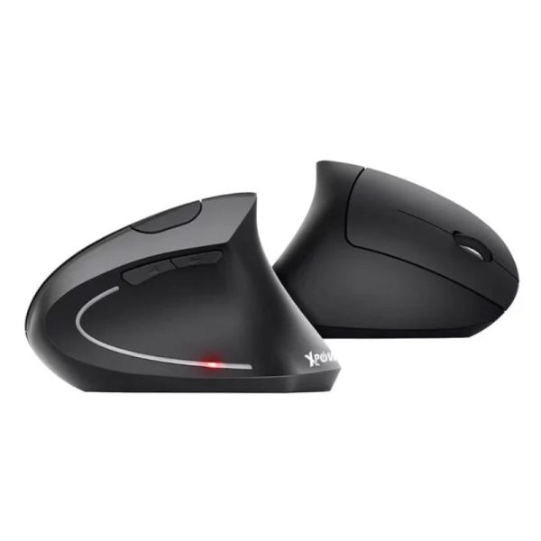 XPower WM4 Ergonomic Wireless Vertical Mouse - 1800 DPI   Black For Cheap