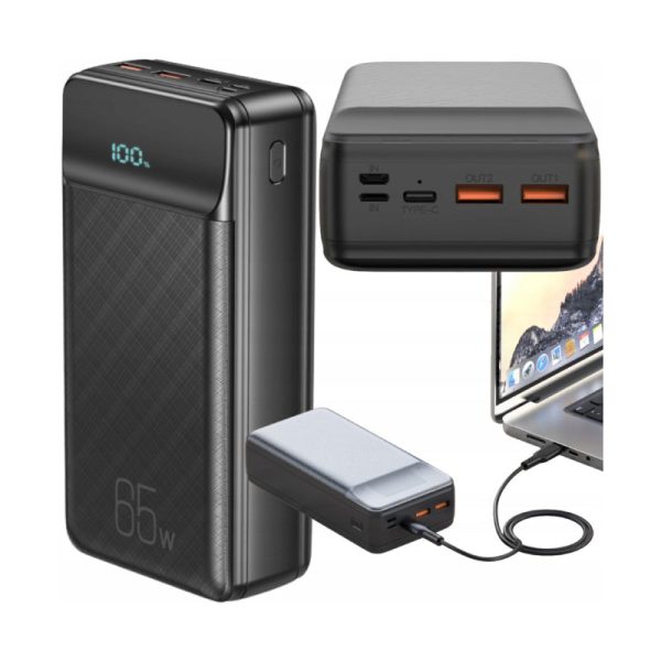 XO PR201 Power Bank - 30000mAh   65W   USB Type-C   USB Type-A For Sale