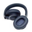 JBL Live 650BTNC Noise Cancelling Headphones - Over-Ear   Wireless   Blue Hot on Sale