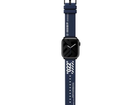 SKINARMA Taihi Sora Watch Strap For Apple Watch 45 44 42 MM - Blue Hot on Sale