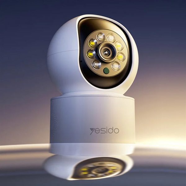 Yesido KM10 Smart Indoor HD Camera - 2.4G   1080 Full HD   WiFi - White Discount