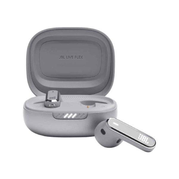 JBL Live Flex Bluetooth Wireless Earbuds - In-Ear   Wireless   Silver For Discount