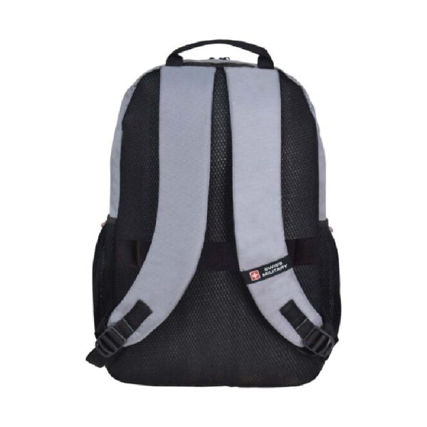 Swiss Military Patron Backpack - Black Grey Cheap