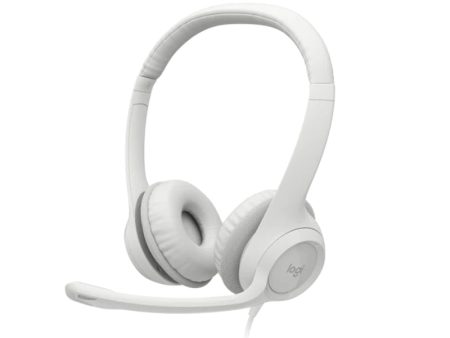 Logitech H390 USB Headset - White For Sale