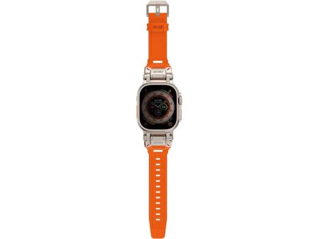 SKINARMA Titon Strap For Apple Watch Ultra 49 45 44mm - Orange Online Sale