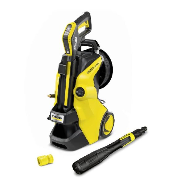 KARCHER K5 Premium Smart Control Home Pressure Washer - Yellow   Made In Italy Online Sale