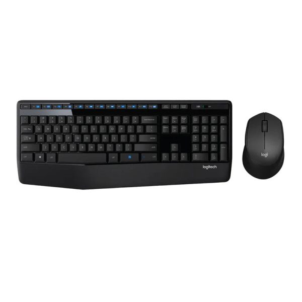 Logitech MK345 -   Wireless   USB   Arabic English Keys   Black - Keyboard & Mouse Combo Online