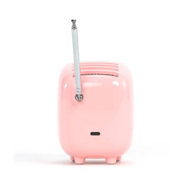 Divoom Tiivoo-2 Photo Album & Lyrics Bluetooth Mini Speaker - Light Pink Online now