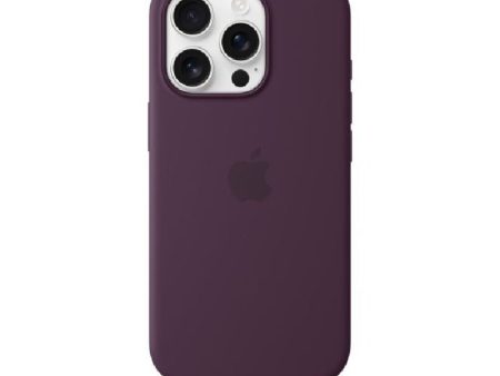 Apple Silicone Case with MagSafe - Apple iPhone 16 Pro   Plum Fashion