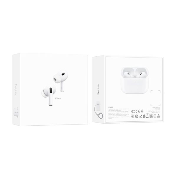 Hoco EW49 True Wireless AirPods - 300mAh   White Cheap