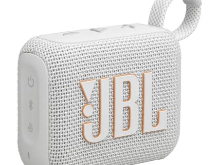 JBL Go 4 Ultra-Portable Bluetooth Speaker - 5.3   White Online Hot Sale