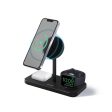 XPower WLS10 5 In1 MFW Magnetic Wireless Charging Station - 15W   Black on Sale