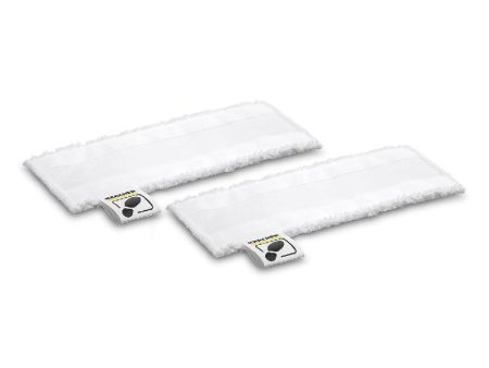 KARCHER Microfibre Cloth Set For Floor Nozzle Easyfix - White Sale