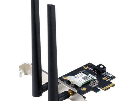 ASUS (PCE-AX3000) Dual Band PCI-E Wi-Fi 6 Adapter - 5GHz (2402 Mbps)   PCI-E Hot on Sale