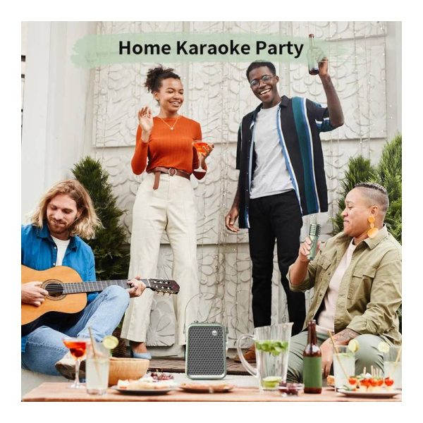 Divoom Songbird-HQ Portable Karaoke Bluetooth Speaker - Green For Discount