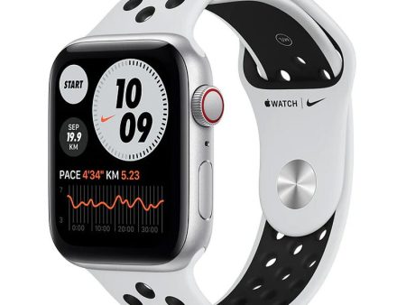 Apple Watch Nike SE with Sport Band - LTPO OLED   44mm   Bluetooth   Wi-Fi   Black Nike For Cheap